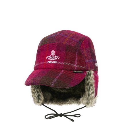 Palace PALACE VIVIENNE WESTWOOD GORE-TEX SHOOTING CAP PLAID PINK - Colorway