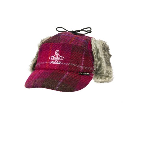 Palace PALACE VIVIENNE WESTWOOD GORE-TEX SHOOTING CAP PLAID PINK - Colorway