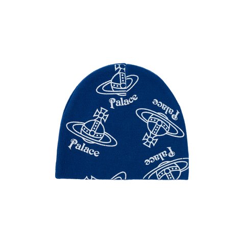 Palace PALACE VIVIENNE WESTWOOD JERSEY BEANIE INDIGO - Colorway
