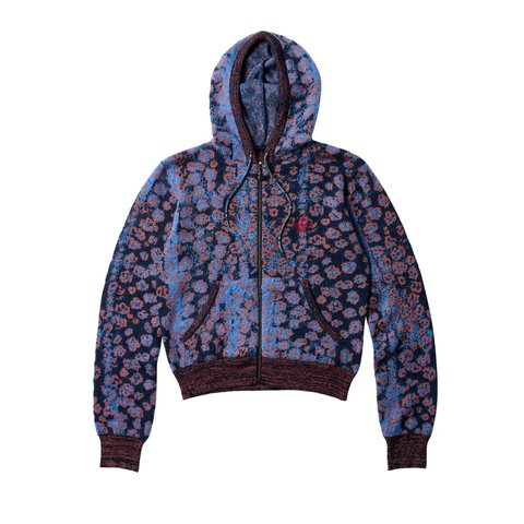 Palace PALACE VIVIENNE WESTWOOD KNIT HOOD PINK LEOPARD - Colorway