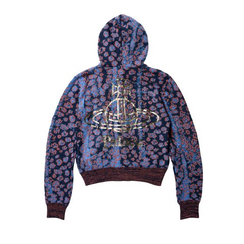 Palace PALACE VIVIENNE WESTWOOD KNIT HOOD PINK LEOPARD - Colorway