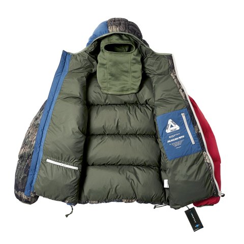 Palace PERTEX MATTE BALACLAVA PUFFA MIX UP - Colorway