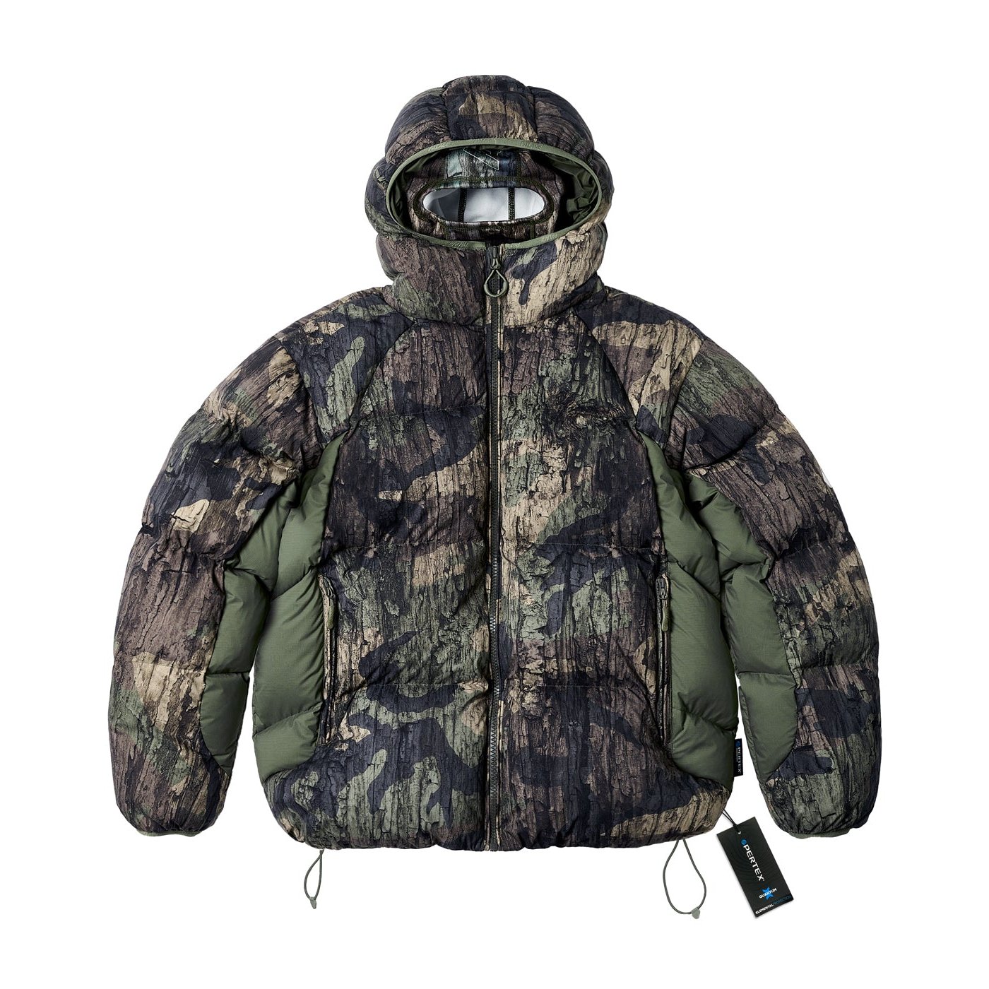 PERTEX MATTE BALACLAVA PUFFA DEEP FOREST