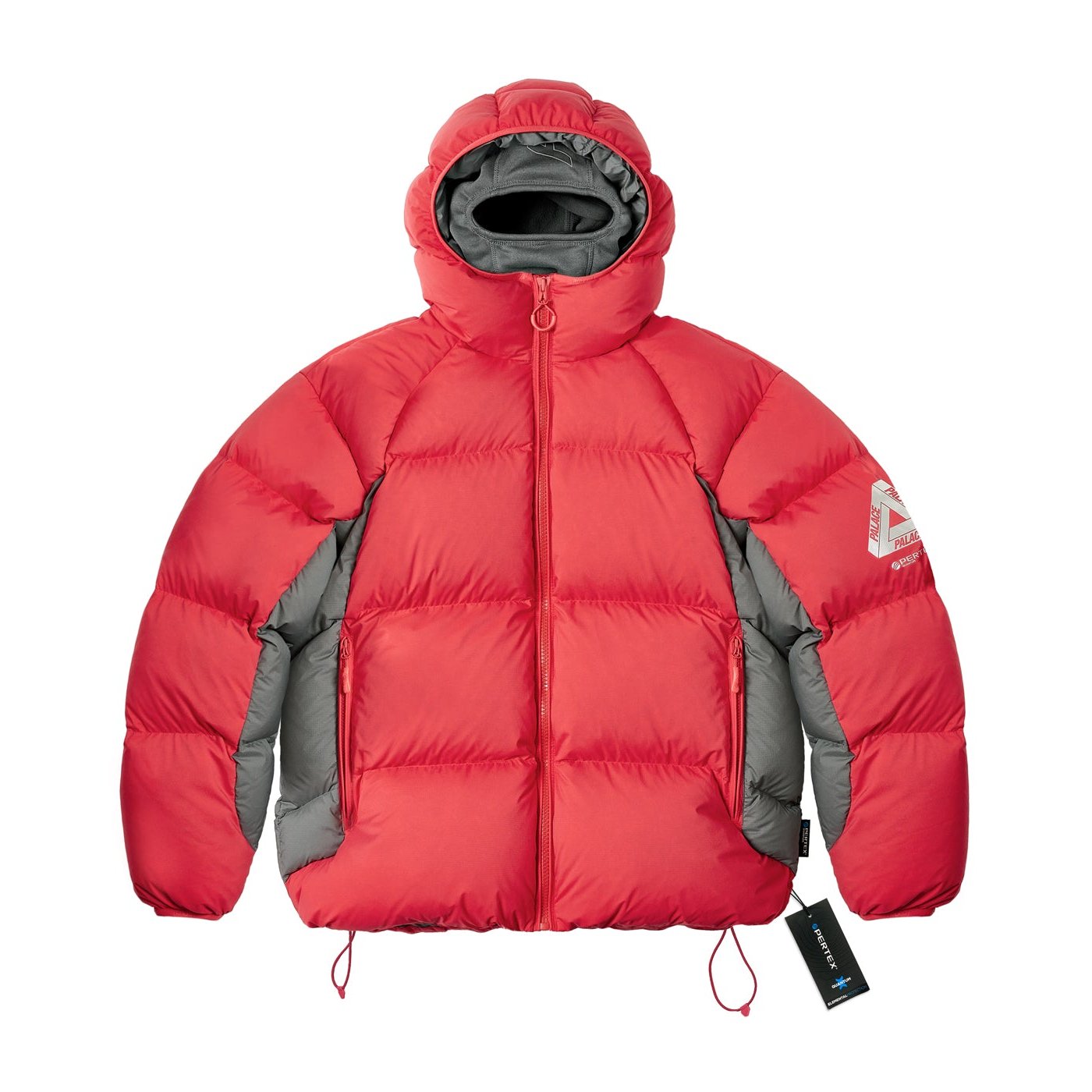 PERTEX MATTE BALACLAVA PUFFA FLAME CARBON