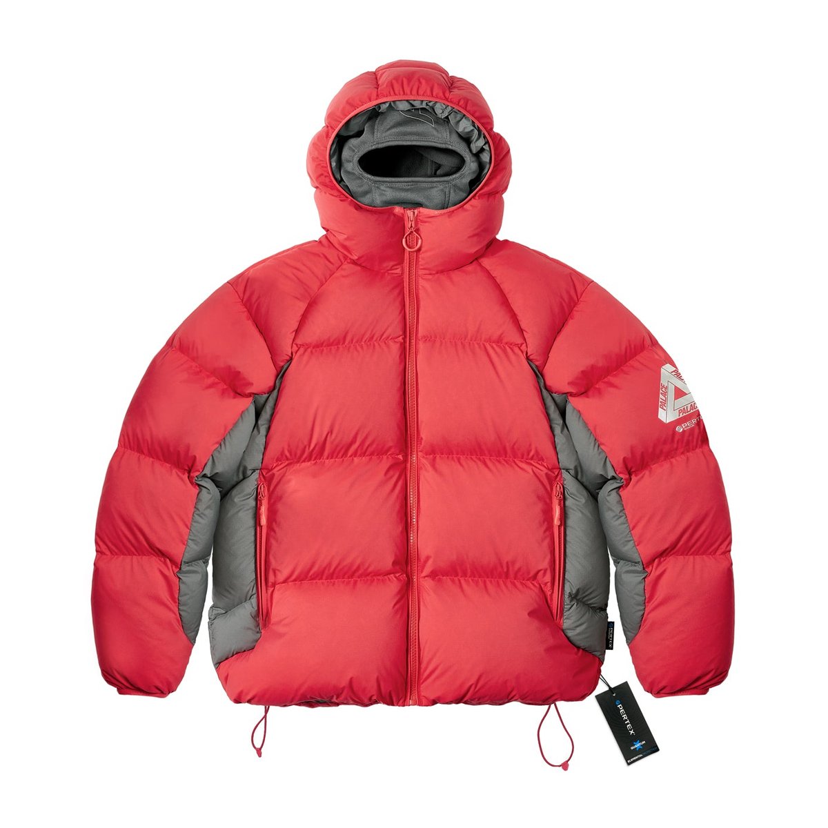 Palace PERTEX MATTE BALACLAVA PUFFA FLAME CARBON (Winter 2023) - $478.00