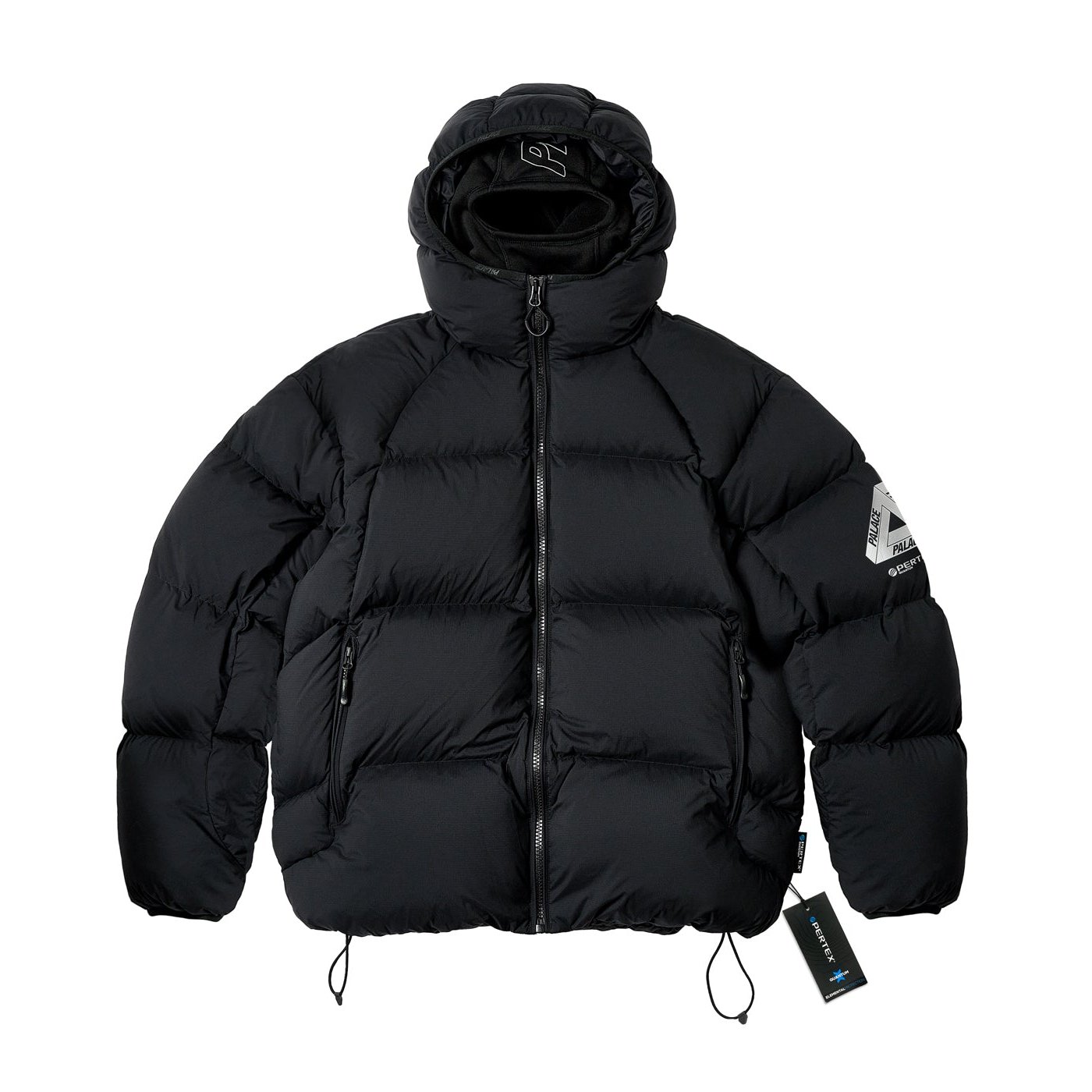 PERTEX MATTE BALACLAVA PUFFA BLACK