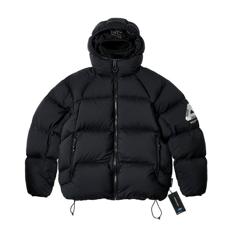 Palace PERTEX MATTE BALACLAVA PUFFA BLACK (Winter 2023) - $478.00