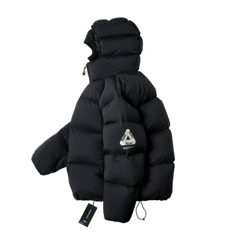 Palace PERTEX MATTE BALACLAVA PUFFA BLACK - Colorway