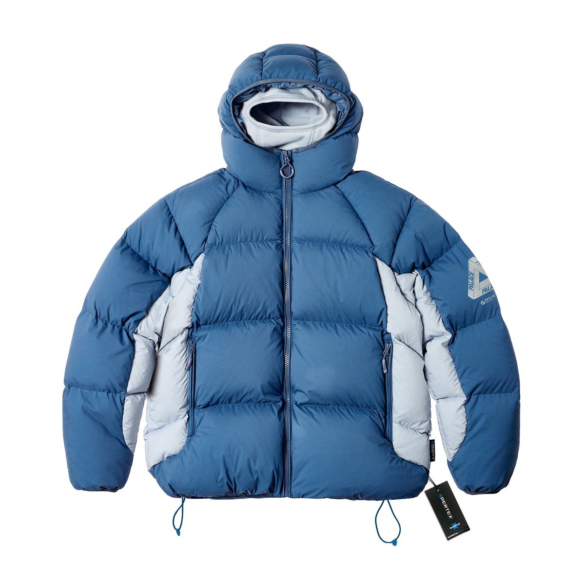 Palace PERTEX MATTE BALACLAVA PUFFA BLUE CHILL (Winter 2023) - $478.00