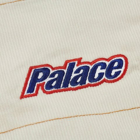 Palace CORD BAGGIES SOFT WHITE - Colorway