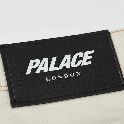 Palace CORD BAGGIES SOFT WHITE - Colorway
