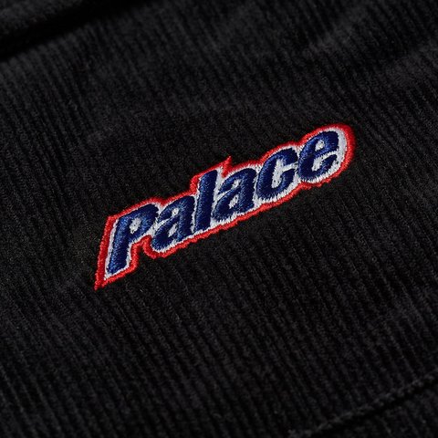 Palace DROP SHOULDER CORD SHIRT BLACK - Colorway
