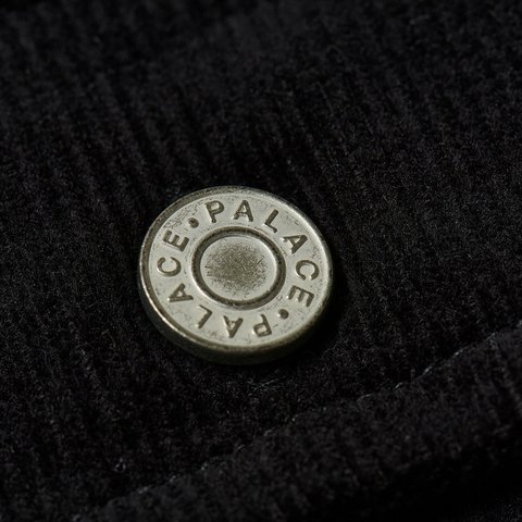 Palace DROP SHOULDER CORD SHIRT BLACK - Colorway