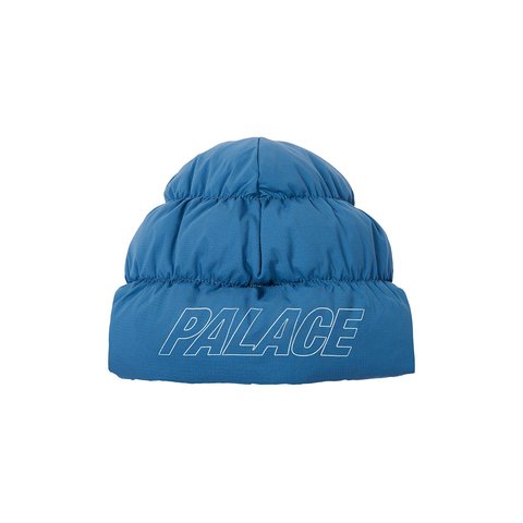 Palace PERTEX PUFFA BEANIE CHILL BLUE - $52.00