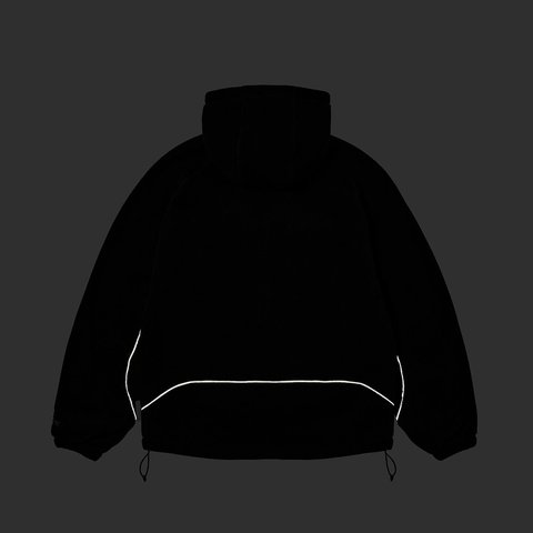 Palace POLARTEC 3M HOODED JACKET BLACK - Colorway