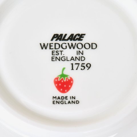 Palace PALACE WEDGWOOD TEACUP AND SAUCER WHITE - Colorway