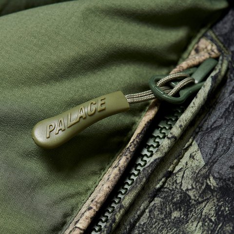 Palace PERTEX MATTE BALACLAVA PUFFA DEEP FOREST - Colorway