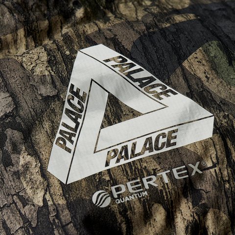 Palace PERTEX MATTE BALACLAVA PUFFA DEEP FOREST - Colorway