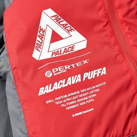 Palace PERTEX MATTE BALACLAVA PUFFA FLAME CARBON - Colorway