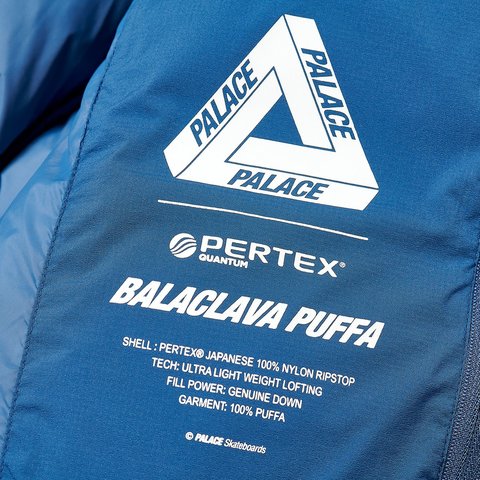 Palace PERTEX MATTE BALACLAVA PUFFA BLUE CHILL - Colorway