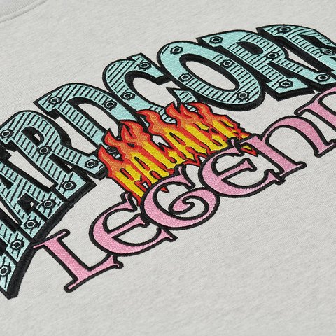 Palace PALACE WWE LEGEND CREW GREY MARL - Colorway