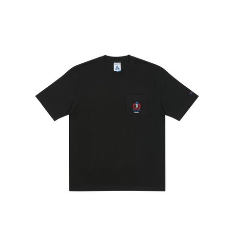 PALACE REEBOK T-SHIRT POCKET BLACK