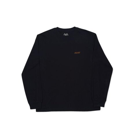Palace LOW KEY L/S T-SHIRT BLACK