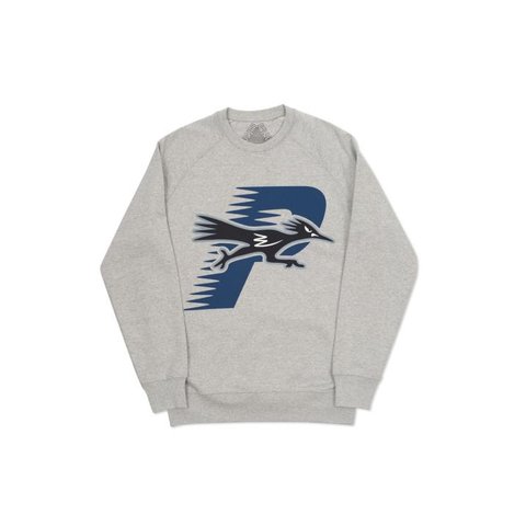 Palace ROADRUNNER CREW GREY MARL