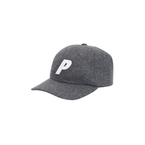 Palace P 6-PANEL GREY WOOL