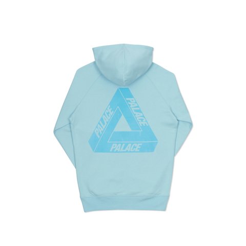 Palace FLOCKA HOOD CHILL BLUE - Colorway