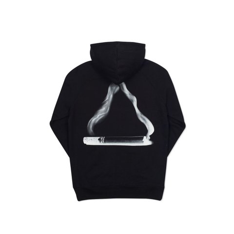 Palace TRI SMOKE HOOD BLACK - Colorway