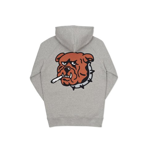 Palace ZOOTED HOOD GREY MARL - Colorway