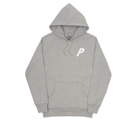 Palace ZOOTED HOOD GREY MARL
