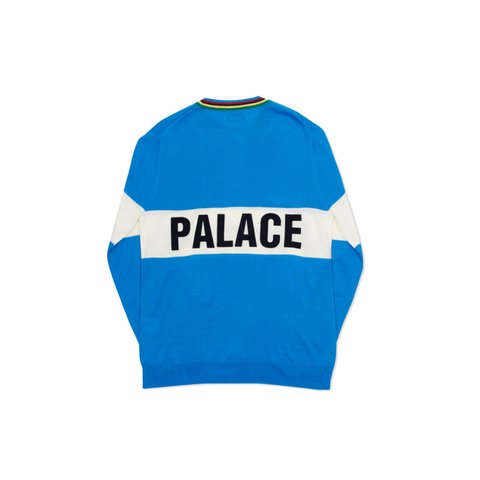 Palace PALASONIC KNIT BLUE / WHITE / MULTI - Colorway