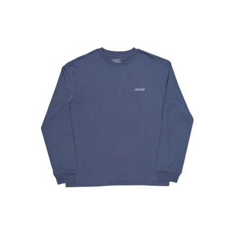 Palace LOW KEY L/S T-SHIRT GLUM GREY