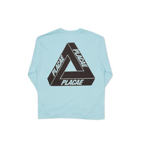 Palace PLACAE L/S T-SHIRT CHILL BLUE - Colorway