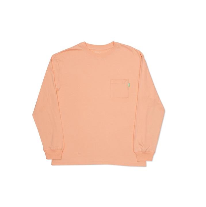 POCKET L/S T-SHIRT SHRIMP
