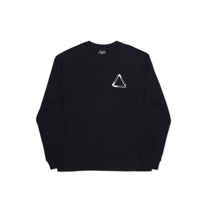 TRI SMOKE L/S T-SHIRT BLACK