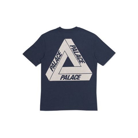 Palace FLOCKA T-SHIRT NAVY - Colorway