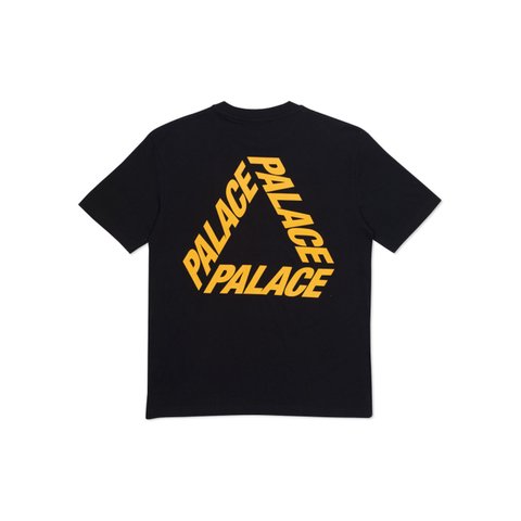 Palace P 3 T-SHIRT BLACK / YELLOW - Colorway