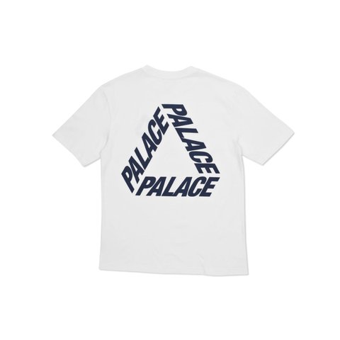 Palace P 3 T-SHIRT WHITE / NAVY - Colorway