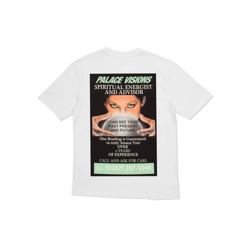 Palace PALACE VISIONS T-SHIRT WHITE - Colorway