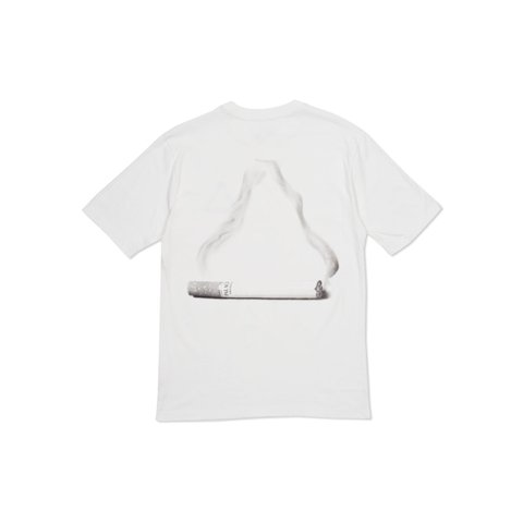 Palace TRI SMOKE T-SHIRT WHITE - Colorway