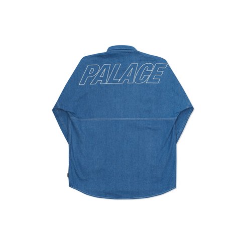Palace DONIM SHIRT LIGHT WASH - Colorway