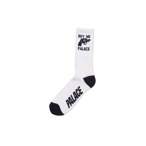 Palace BUY ME PALACE SOCK WHITE / BLACK