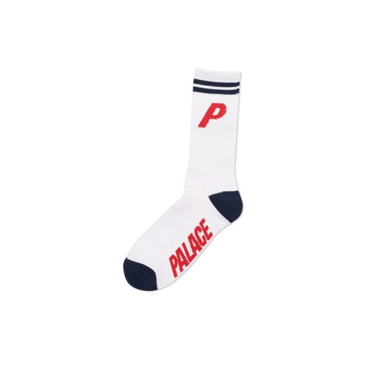 P SOCK WHITE