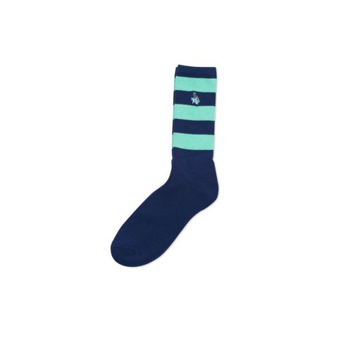 Palace STRIPE PARROT SOCK BLUE / GREEN