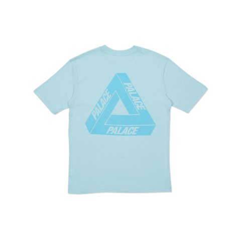 Palace FLOCKA T-SHIRT CHILL BLUE - Colorway