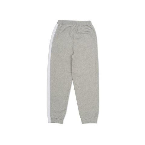 Palace SPORT SELECTA TRACK BOTTOM GREY MARL / WHITE - Colorway