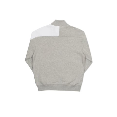 Palace SPORT SELECTA TRACK TOP GREY MARL / WHITE - Colorway